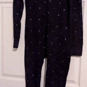 Kids Navy Pajamas with Star Accents